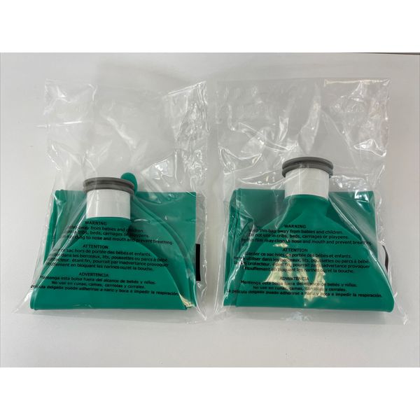 Lot of 2 - 3 Liter Breathing Bag for Dental Nitrous Oxide Flow meters 3L