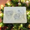 Handmade Dual Angel & Wings Mold For Resin