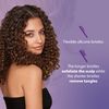 Curl Keeper Flexy Hair Brush, Turquoise - Detangling Hair Brush with Flexible Bristles for Shower Use, Combing Through Curls & Removing Tangles - Lightweight Hair Accessories for All Hair Type