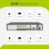 SANNCE HD 5IN1 8CH 5MP DVR CCTV Video Recorder for Home Security Camera System
