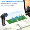 Symcode Wireless Bluetooth Barcode Scanner,3-in-1 Bluetooth & USB Wired & 2.4G Wireless Barcode Reader Scanner 2D 1D QR Code Automatic Fast Precise Bar Code Scanner for Phone Laptop Tablet