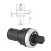 Potentiometer,Fydun 10K Rotary Taper Potentiometer Panel Mount Vsd Vfd For Variable Speed Drive Invert