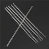 C-FUNN 6Pcs 300 * 6mm Transparent Acrylic Round Rod Solid Rod