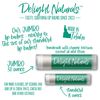Delight Naturals Jumbo Lip Balm - Vanilla Mint