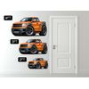 Dom's 1970 Charger Blown Hemi Wall Decal Graphic 2ft Long
