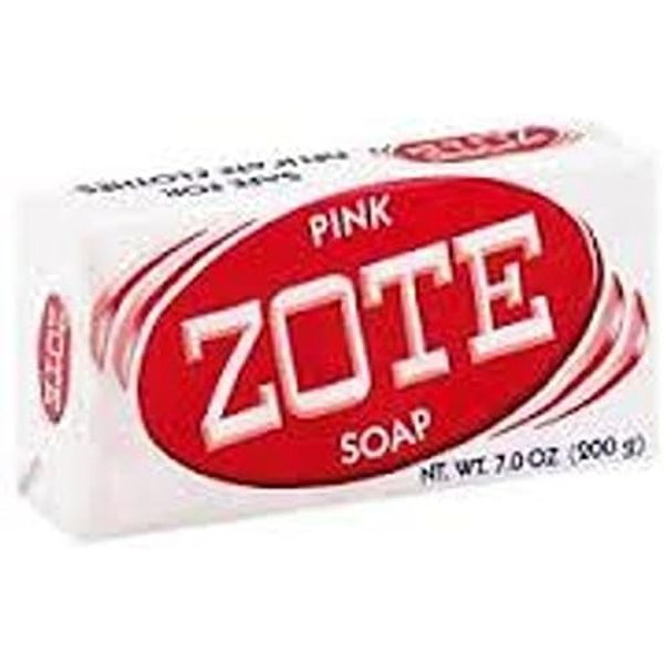 Zote Pink Soap Pack of 3 Total 7 oz