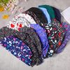 Janmercy 16 Pcs Working Caps with Button and Sweatband Elastic Scrub Hats for Nurses Adjustable Nursing Cap Wide Nurses Headbands Nurses Hair Cover for Women