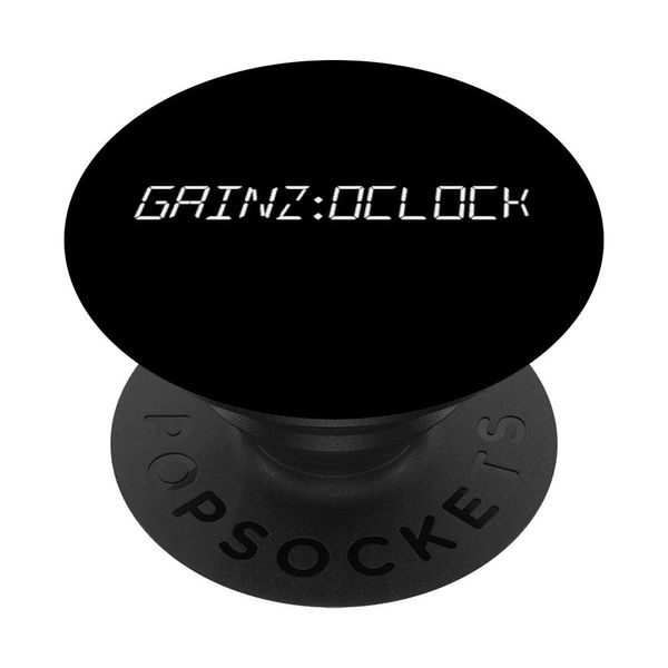 Gainz O'Clock Gains Gain Train Choo Digital Clock Mobile