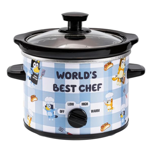 Uncanny Brands Bluey 2Qt Slow Cooker