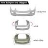 Bumper Cover Primed Front For 2003-2004 Toyota Corolla CE LE