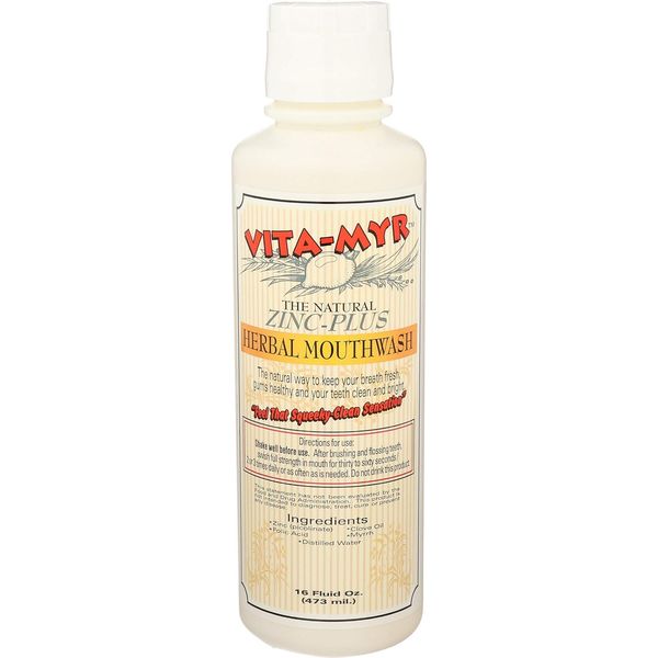 Zinc-Plus Xtra Herbal Mouthwash (16 Ounce) 