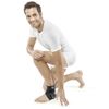 PUSH Ortho Ankle Brace Aequi for Chronic Ankle Instability, Grey/Black, Left Size 3