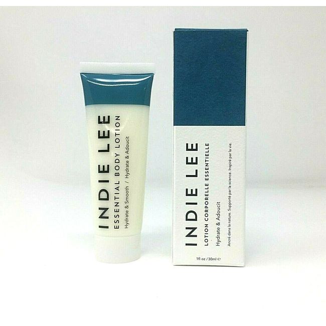 Indie Lee Essential Body Lotion Hydrate & Smooth 30 ml/1 fl oz - NEW! SHIPS FREE