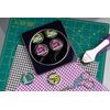 The Quilted Bear Pattern Weights - Scratch Resistant Paper Weights/Pattern Weights for Sewing or Cutting Fabric Multiple Designs Available! (Catherine Rowe - Sewing Design)
