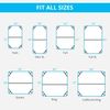 Bed Sheet Straps 4+1 Pcs Scrunchie Fitted Holders Elastic Fasteners Metal Clips