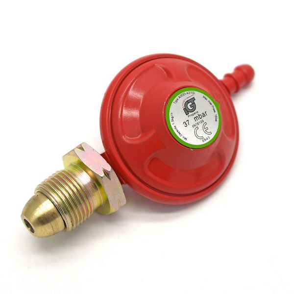 Propane Gas Regulator 37mbar BBQ Camping Carvaning Plumber