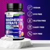 Magnesium Citrate Supplement 1000 mg Best Absorption, Supports Bone, 60 Count