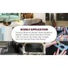 2Roll 59"x12" Car Auto Van Foam Padding Sheets with Adhesive Backing 20MM THick