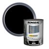 Ronseal uPVC Paint Black Satin 750ml