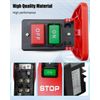 220V 20A Industrial On Off Large Pushbutton Switch, Pushbutton Switch for Table Saws, Paddle Switch for Bench Saw Wood Machine