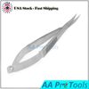 4.5 inch Curved Tweezer Scissors - Sharp, Detail, Eyebrow