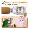 BEIJIGUANG 1PCS Cute Drift Bottle USB Flash Drive Memory Stick Storage U-disk With Maple box (2.0/4GB)
