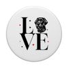 Cute I Love My German Wirehaired Pointer Dog Mom Dad PopSockets Adhesive PopGrip