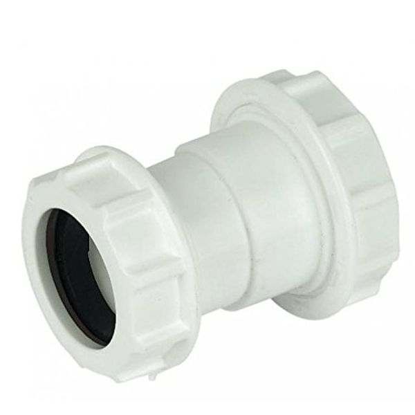 FLOPLAST 40mm x 32mm Compression Waste Reducer - White