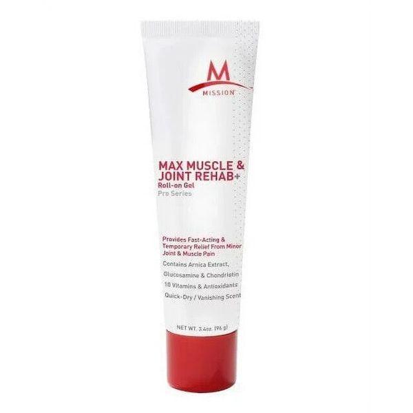 Mission Athletecare Max Muscle and Joint Rehab - 3.4 oz Brand New