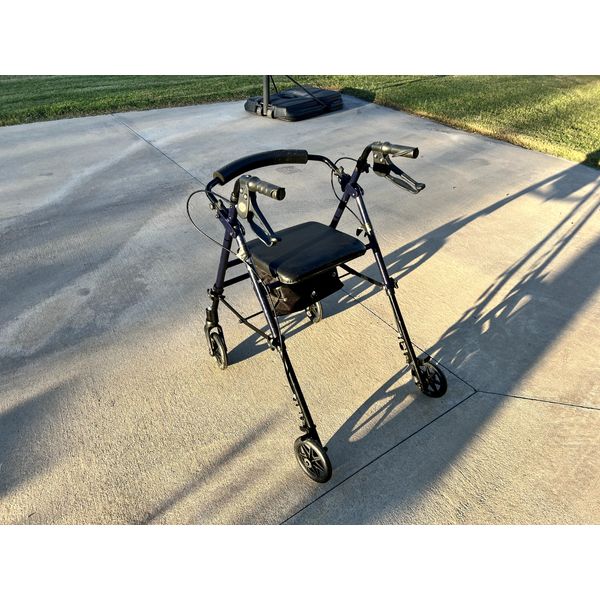 Carex Health Brands Step Rest A22300 Rolling Walker