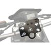 Tusk Accessory Dash Panel Black Powder Coated Compatible with Yamaha XT250 2008-2025