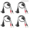 OptiMate O1 SAE Weatherproof Eyelet Lead x4 Pack