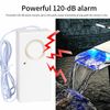 4-Pack Water Leak Alarm Flood Level Overflow Detector Sensor Home Security Alert