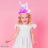 PMU Plush Bunny Top Hat Headband Pkg/1