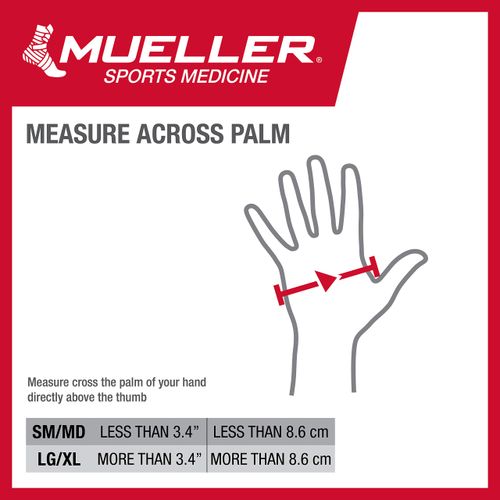 MUELLER Sports Medicine Arthritis Compression Glove, Hand and Wrist Support, Fits Right or Left Hand, For Men and Women, Beige, Small/Medium