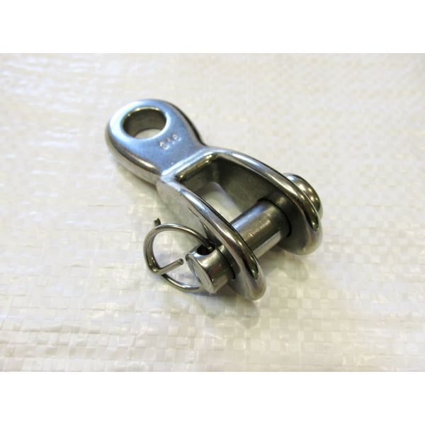 Toggle Rigging Link Stainless Steel 8MM (Fork Jaw Shackle Cable Wire Connector)