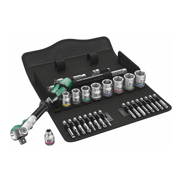 Wera 05 004046 001 Metric 3/8" Wrench/Bit Set