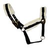 Hy Sheepskin Head Collar (Full) (Black/Cream)