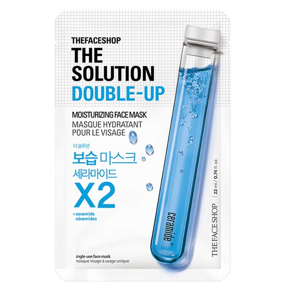 The Face Shop The Solution Double Up Moisturizing Mask Sheet