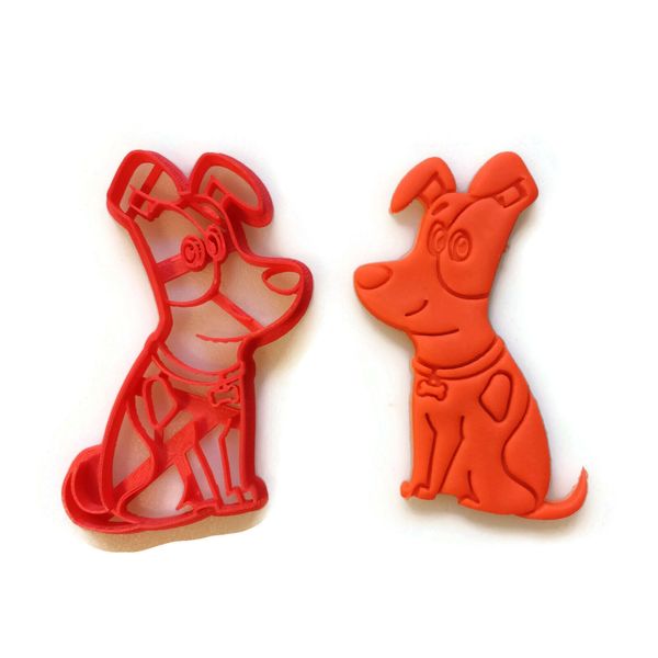 Secret Life of Pets Max cookie cutter fondant cutter