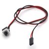 Dpofirs ATX Chassis Jumper Switch Cable, Computer Case Contact Type Power Switch Cable, RESET Reset Switch Cable, Red