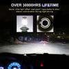 6-sides H7 LED Headlight High Low Beam Bulbs Conversion Kit Crystal White 2PCS