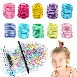10 pcs Kids Small Elastic Hair Bands Baby Girl Children Colorful