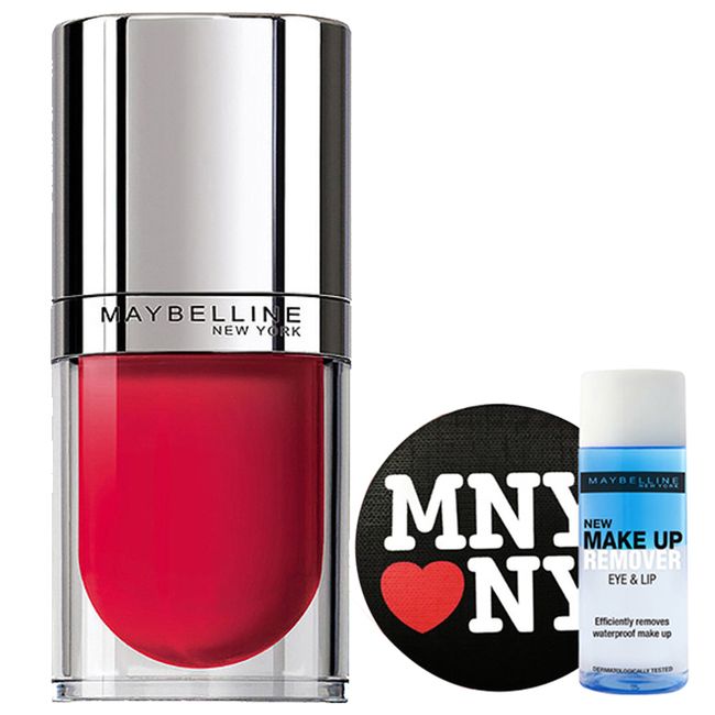 Maybelline New York Color Sensational Lip Tint 4.5ml + Hand Mirror + Remover