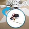 HQRP 3-Speed 4-Wire Ceiling Fan Pull Chain Light Switch 4 Pre-Installed Wires