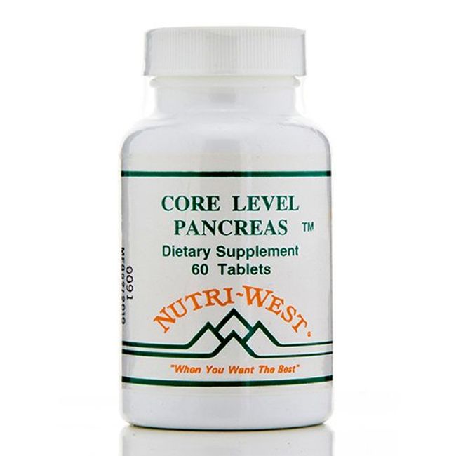 Core Level Pancreas - 60 Tablets by Nutri West