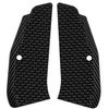 LOK Grips Compact CZ 75 Thin Bogies G10 Grips Solid Black