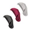 Unisex Spandex Satin Dreadlocks & Braids cap 3 Packed,Night Sleep Full Head Cover Hair Care Hat For Women Men (set2)