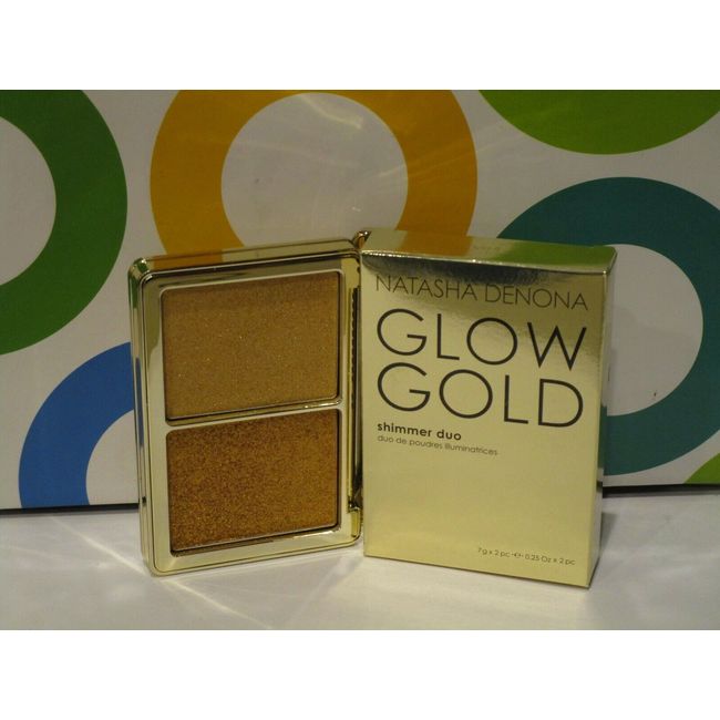 NATASHA DENONA ~ GLOW GOLD SHIMMER DUO ~ BOXED