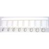 Key Rack with 8 Keyrings